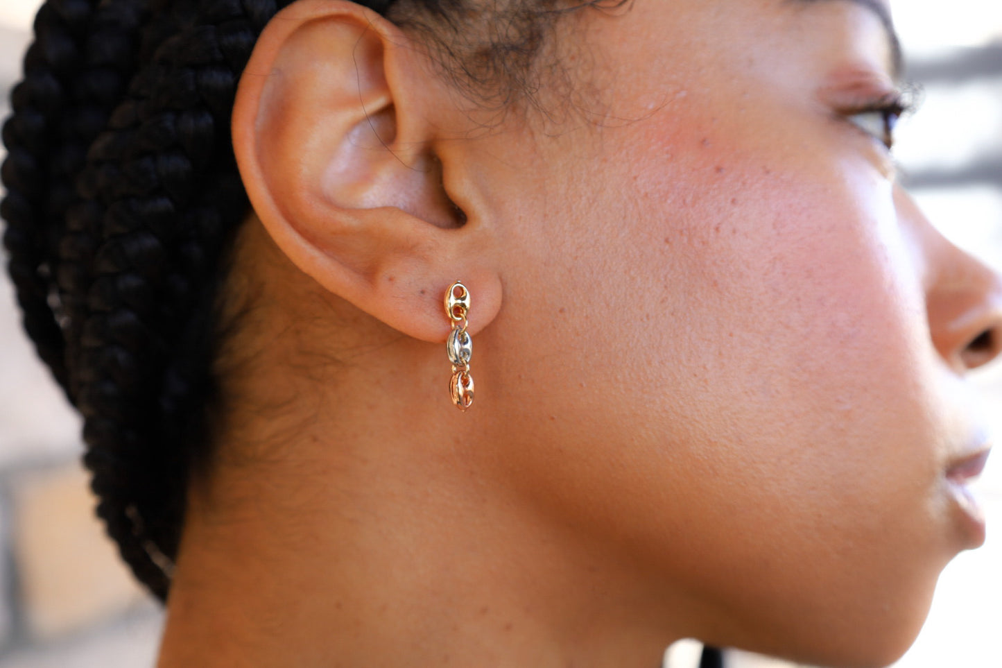 The UNE, DEUX, TROIS EARRINGS