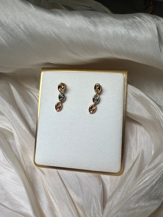 The UNE, DEUX, TROIS EARRINGS